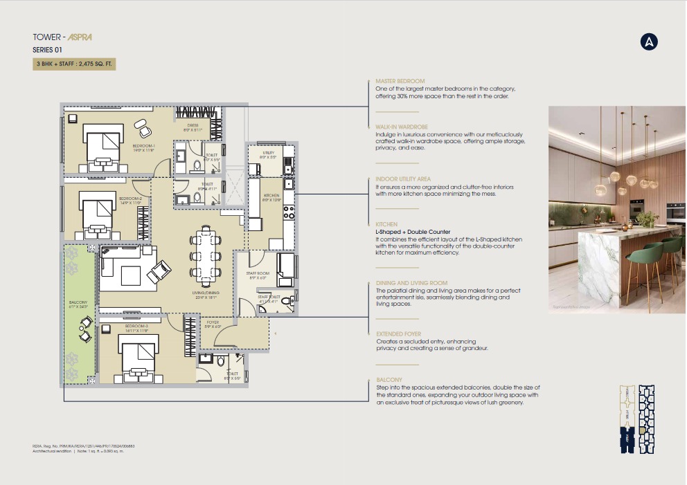 Century Built Rare Floor Plan